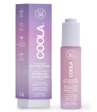 Coola Gouttes De Soie Du Soleil - Visage FPS 30 Spectre Complet 360°  1oz/30m