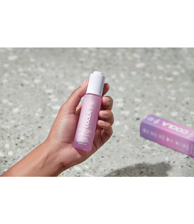 Coola Gouttes de Soie du Soleil - Visage FPS 30 Spectre Complet 360°  30ml/1oz