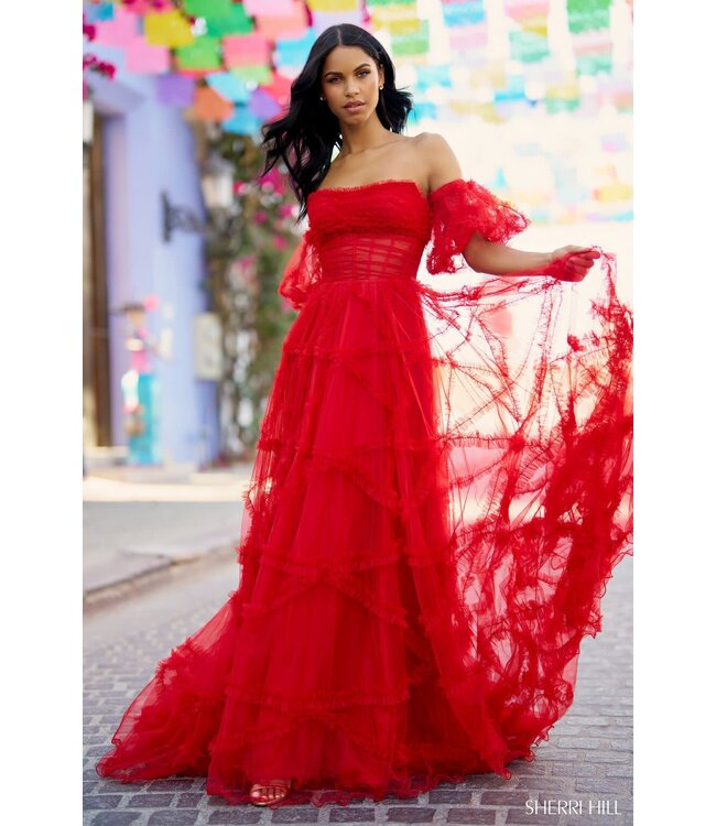 55840 Robe Bustier Fuchsia