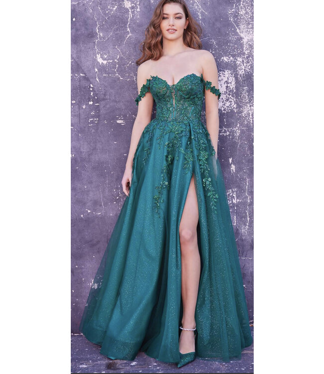 35101 Robe Corset  Emeraude