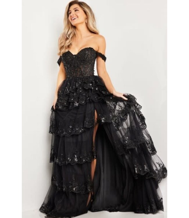 36687 Robe À Corset À Étage Lilas