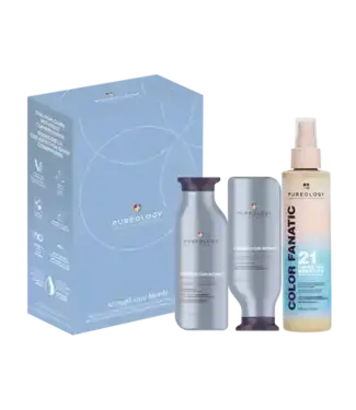 Pureology COFFRET DES FÊTES - STRENGHT CURE BLONDE