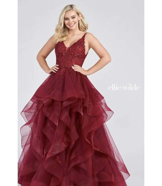 122080 Robe à Étages Bourgogne