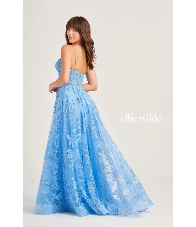 35226 Robe À Broderie Fraise