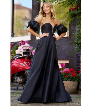 56249 Robe Avec Fente Marine