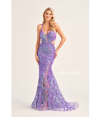 Ellie Wilde 35007 Robe Coupe Sirène Iris