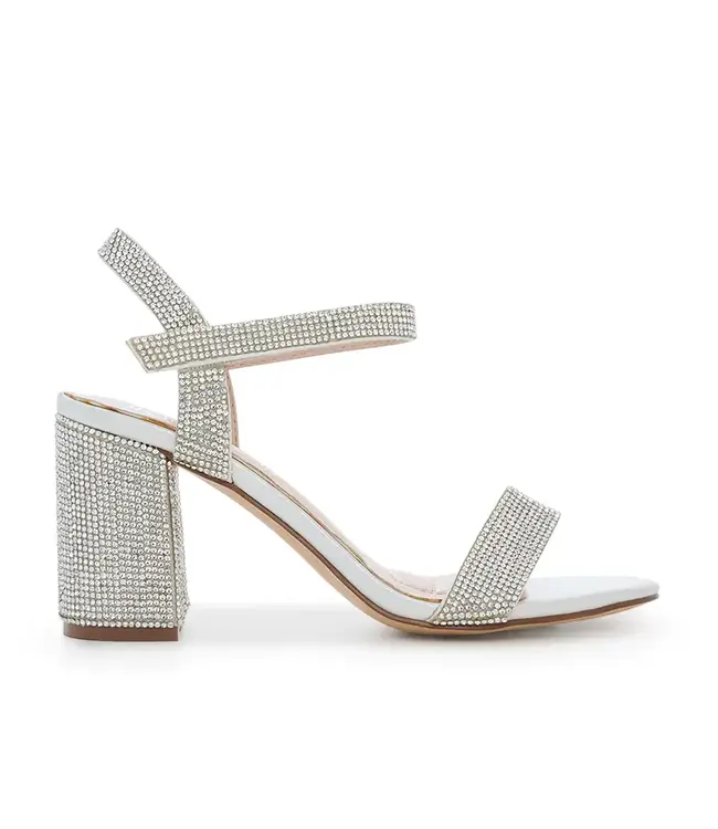 BLOSSOM Sandales Argent Brillantes