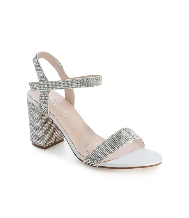 Sandales Argent Brillantes