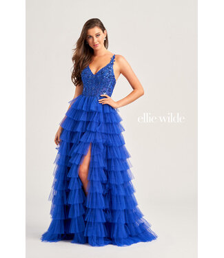 35059 Robe Corset À Étages Royal