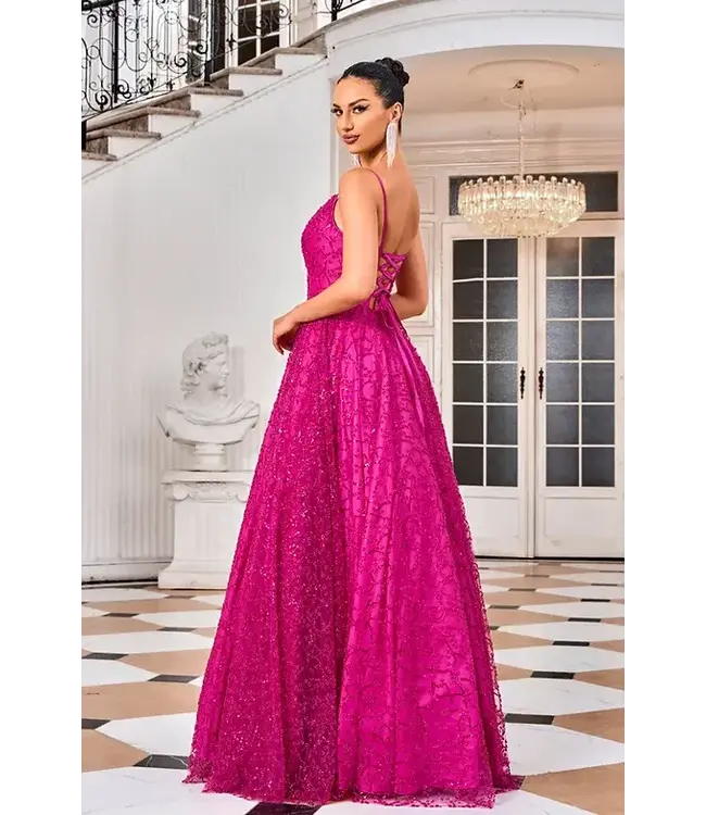 J24032 Robe Avec Imprimé Lipstick