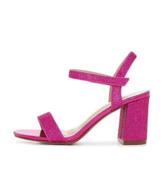 Sandales Roses Brillantes