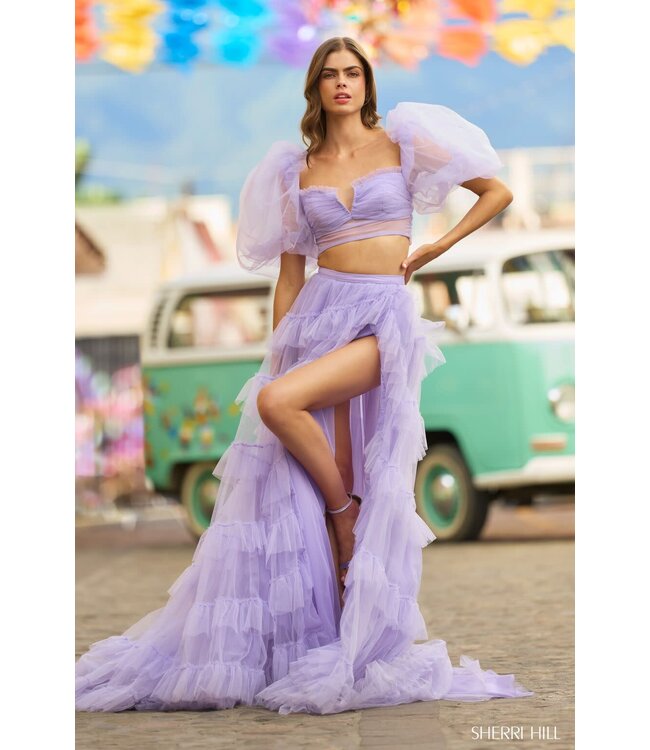 55591 Robe 2 Pièces Bleu Royal