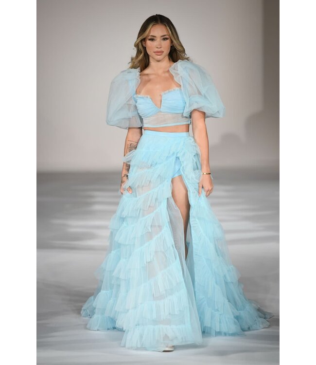 55591 Robe 2 Pièces Royale