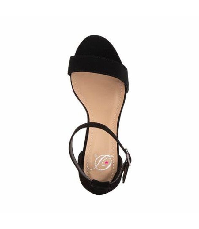 SHINER Sandales Talons Hauts Noires SHINER