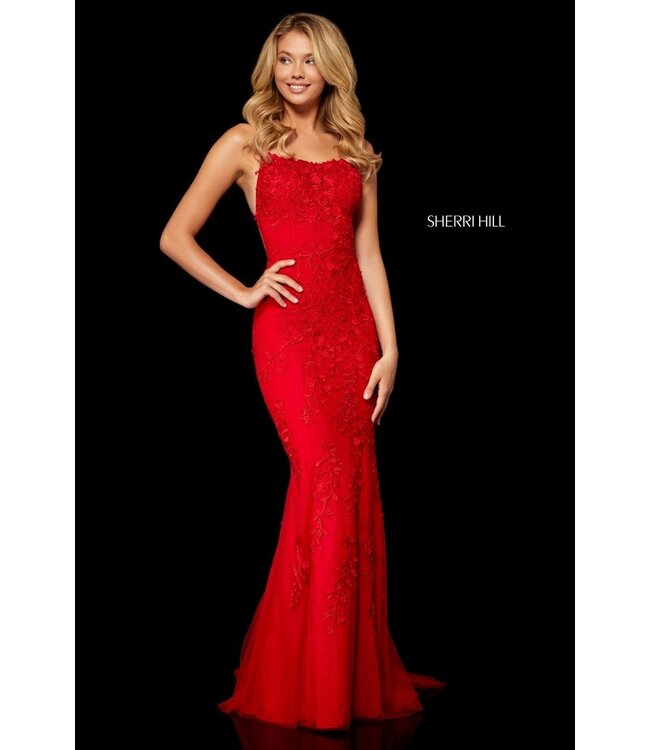 52338 Robe Ajustée Dos Lacé Émeraude