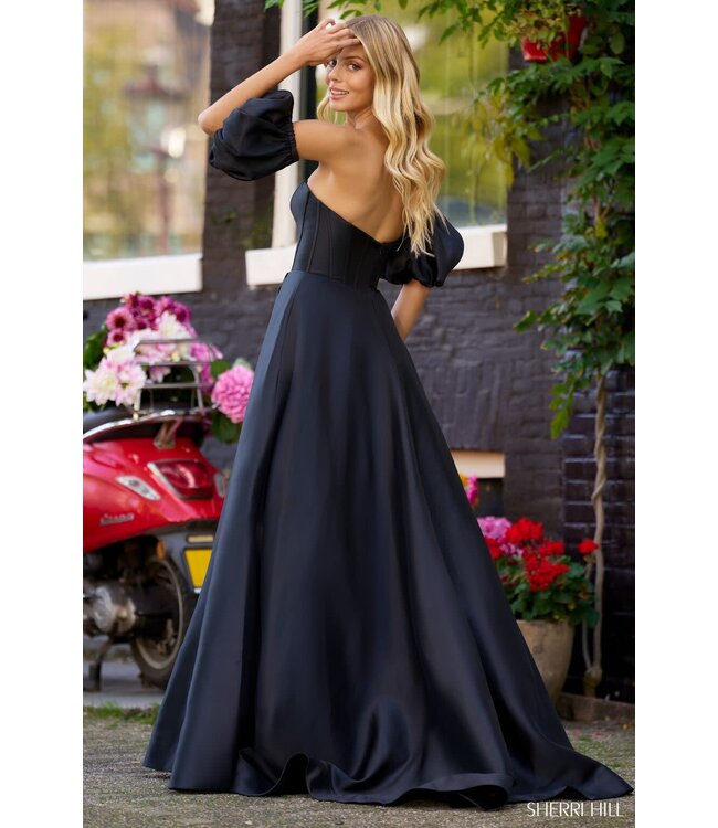 56249 Robe Avec Fente Rouge