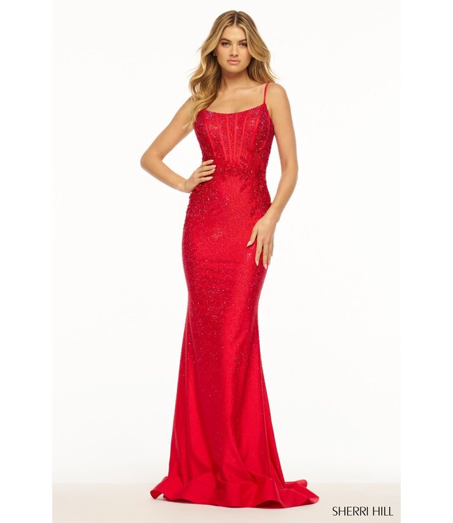 55988 Robe Moulante Avec Dentelle Émeraude
