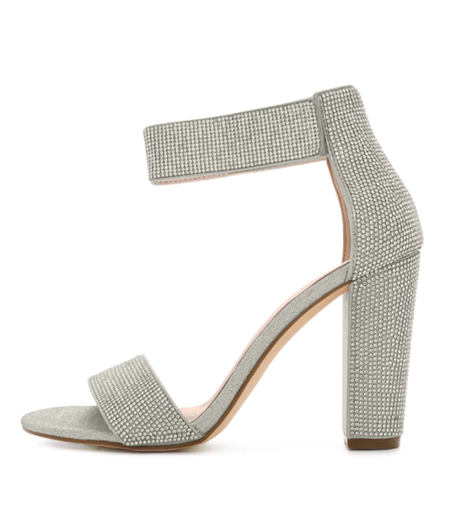 CELINA Sandales Brillantes À Bandes Larges Celina-16