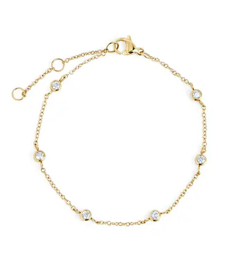 Mia Bracelet Jupiter Or Pierres Argent