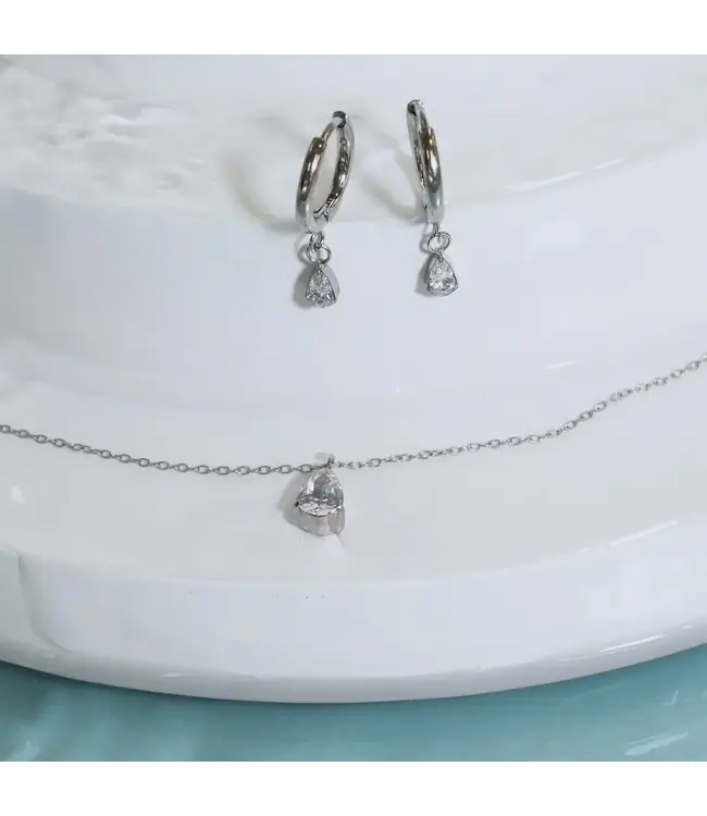 Mia Pendentif Beth Argent