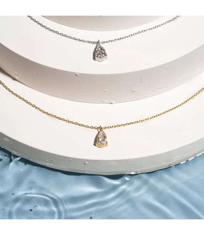 Mia Pendentif Beth Argent