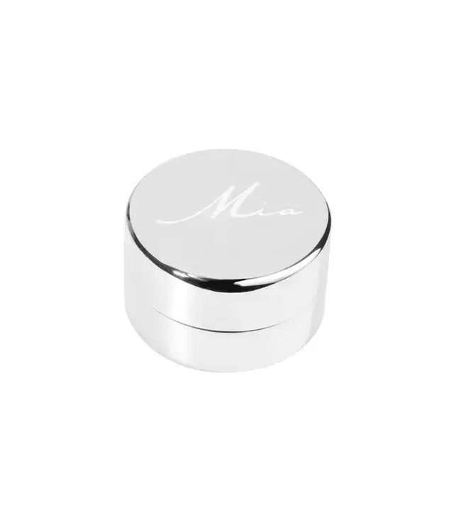 Mia Boite En Métal Argent