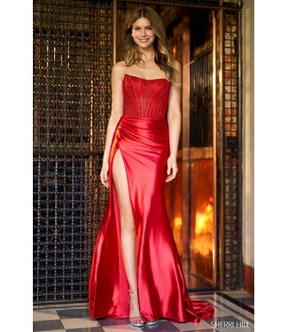 56436 Robe Bustier Avec Pierres Noir