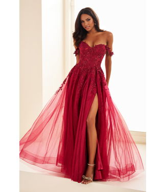 35101 Robe Corset Wine