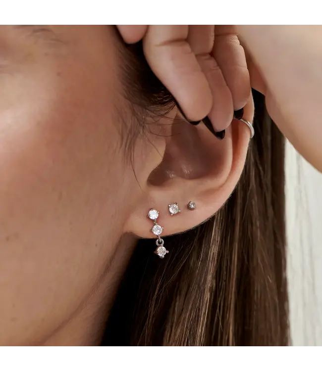 Mia Boucles d’oreilles pendantes Mathilda II Or