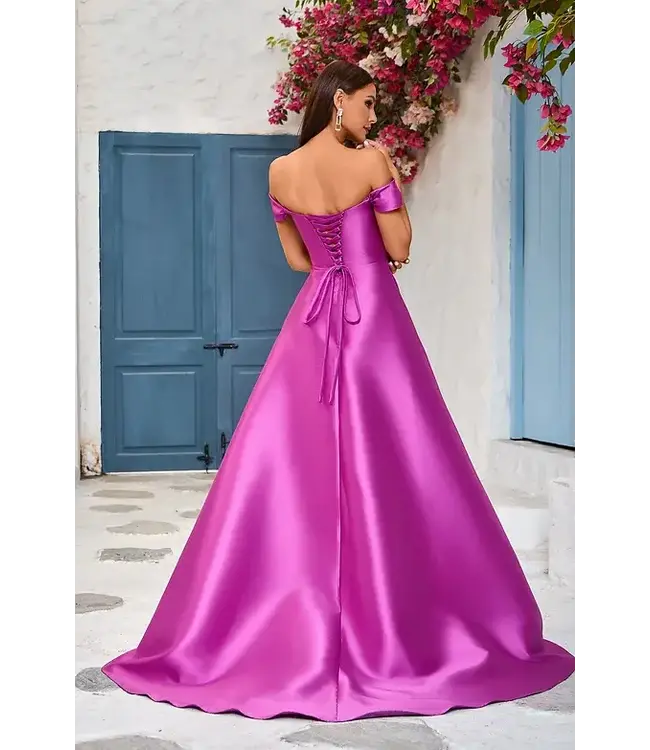 J25039 Robe Magenta
