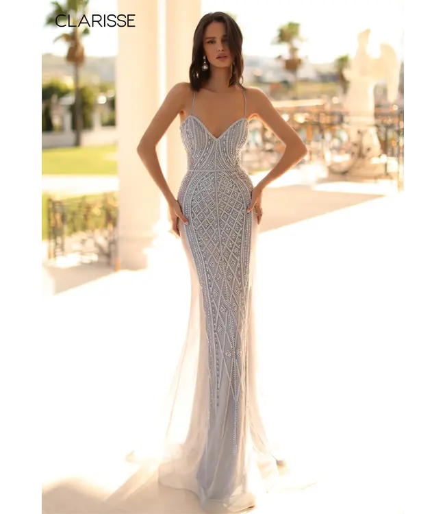 810530 Robe Sirène Argent