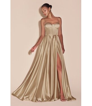 733 Robe Corset Champagne