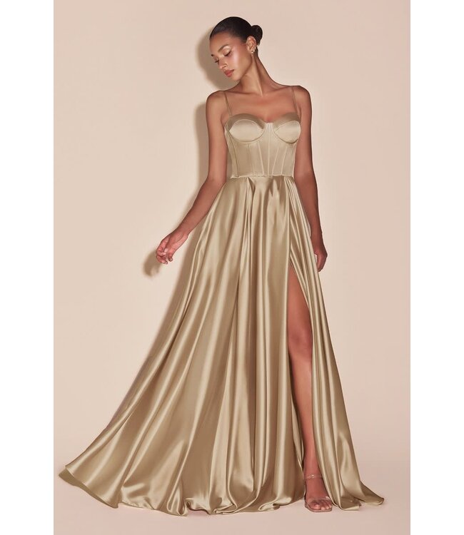 733 Robe Corset Champagne