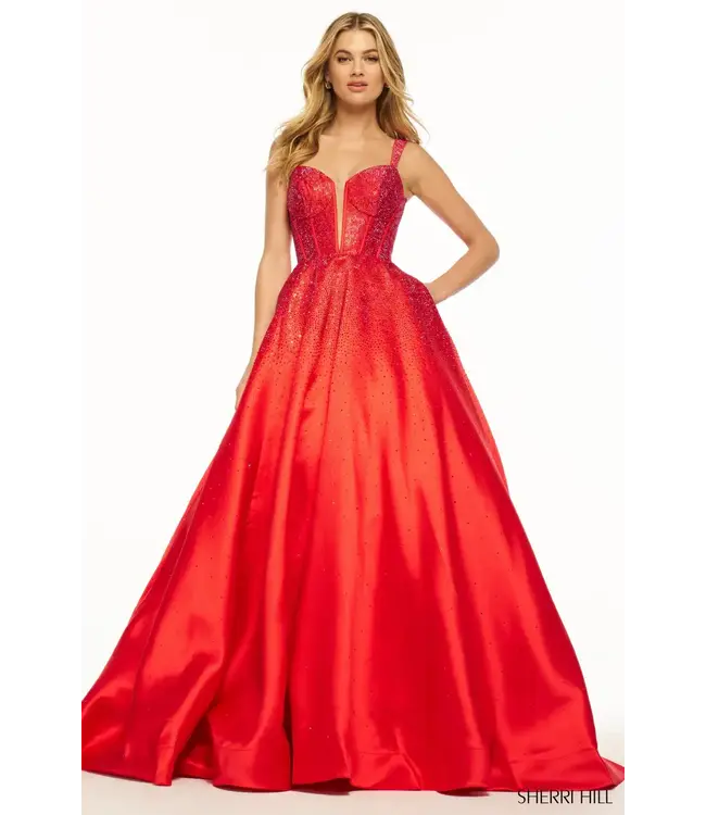 56106 Robe Satiné Brillante Lilas