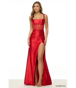 57062 Robe Corset Ajusté Noire