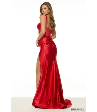 57062 Robe Corset Ajusté Marine