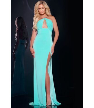 44496 Robe Ajustée Menthe