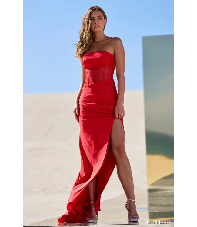 56625 Robe Bustier À Corset Émeraude