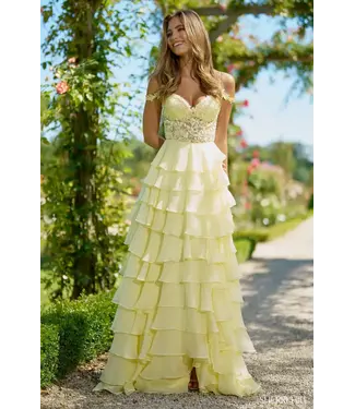 56868 Robe À Volants Aqua
