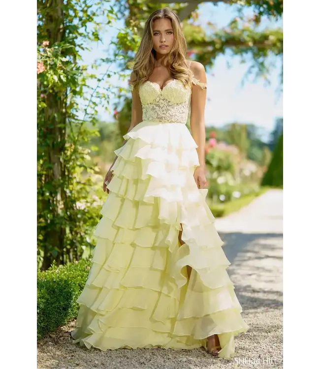 56868 Robe À Volants Aqua