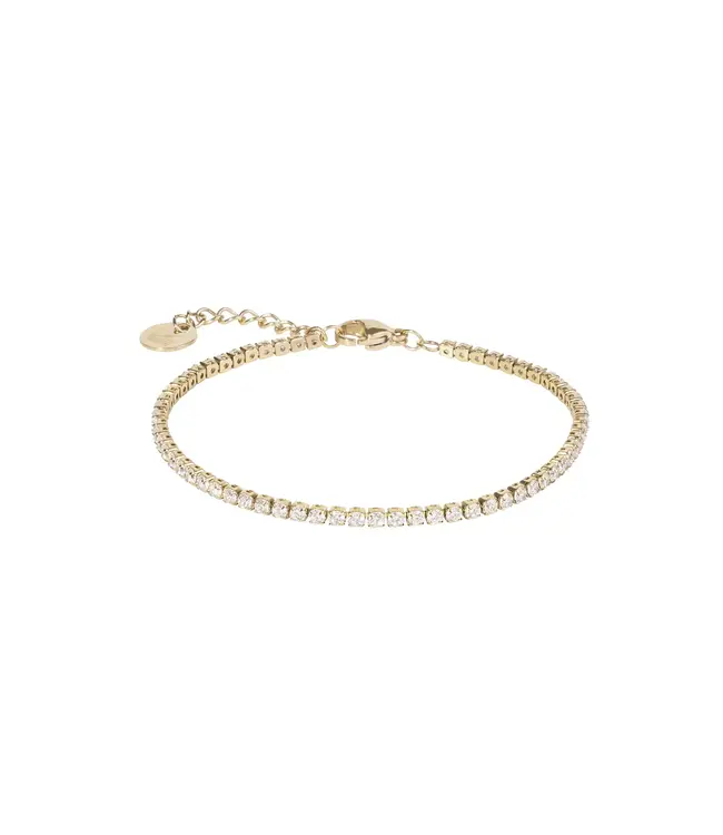 Mia Mini Tennis Bracelet Or