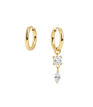 Mia Boucles dormeuses Freya Or