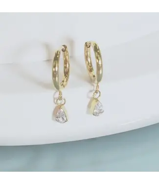 Mia Boucles dormeuses Beth Or Mia Boucles dormeuses Beth Or