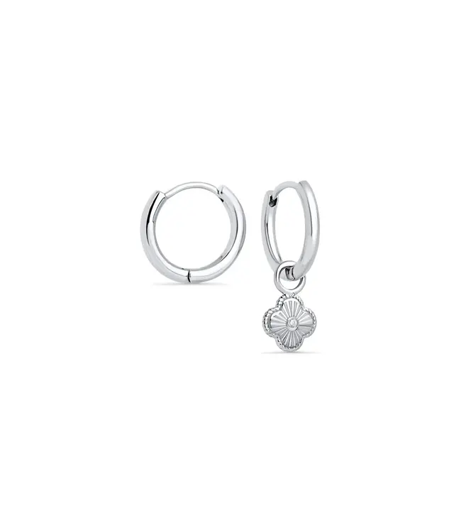 Mia Boucles Dormeuses Paula Argent