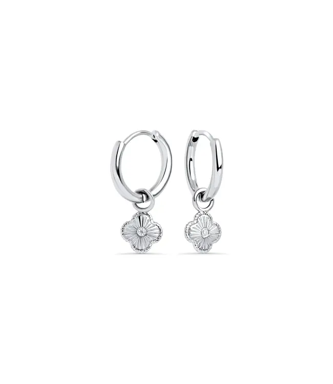 Mia Boucles Dormeuses Paula Argent