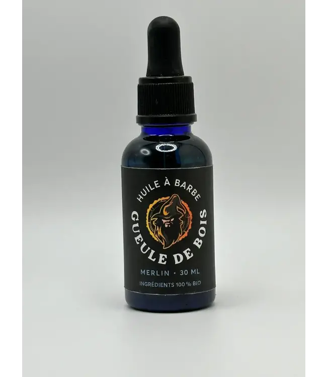 Gueule de bois Huile À Barbe Merlin