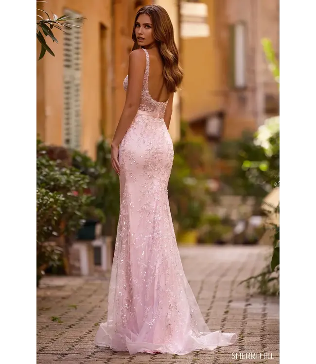 56989 Robe Corset Brillante Bleu Poudre