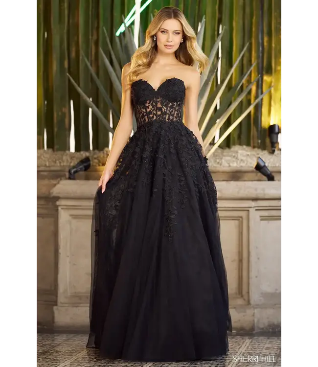 55760 Robe Corset Avec Broderies Ivoire