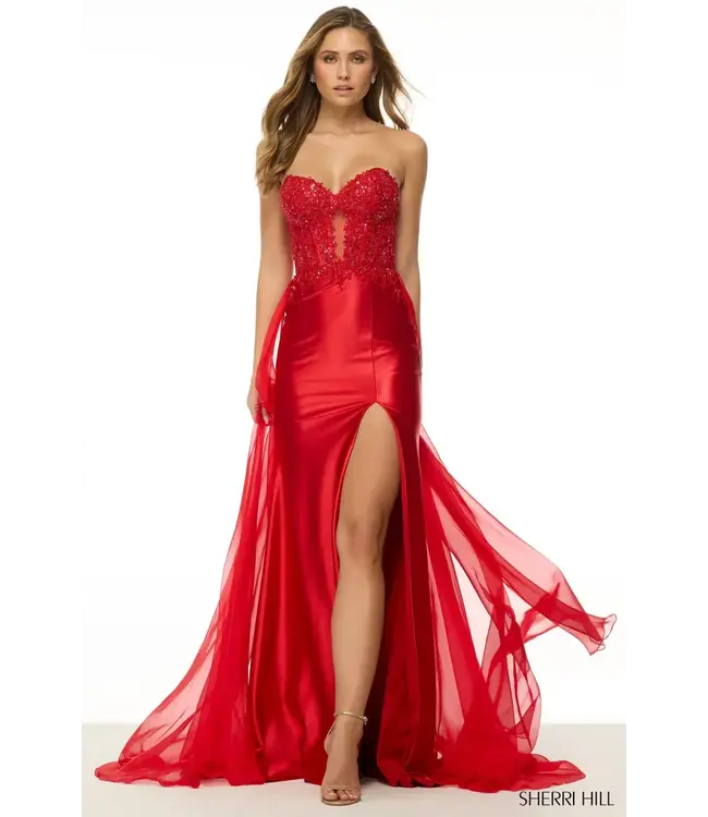 56527 Robe Corset  Avec Jupette Noire