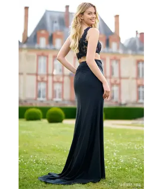 56611 Robe Asymetrique Rouge